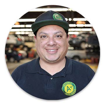 Kasey Kessler, automotive repair apprentice and shop assistant at A+ Japanese Auto Repair in San Carlos, CA